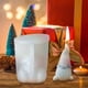 thumbnail image 5 of Contenedor para velas enanas, contenedor para anciano sin rostro, yeso expandido, regalo de piedra expandida, 5 of 6