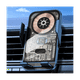 thumbnail image 2 of Cargador inalámbrico para coche con sujeción automática, soporte para ventilación, carga rápida de 15 W, soporte universal para iOS 14/13/12 (plata), 2 of 8