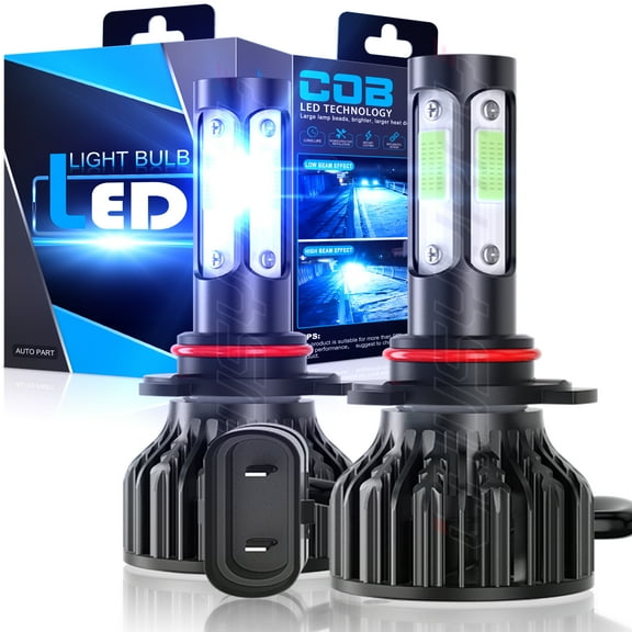 9005 LED Headlight High Beam 2X Bulbs For Chevy Silverado 1500 1999-2006 8000K Blue