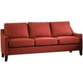 ACME Zapata Nailhead Sofa in Red Linen Upholstery