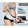 thumbnail image 3 of Gabrialla Deluxe Medium Support Pregnancy Belly Band for Women, Back & Abdominal Brace, MS-96(I) Black, 2X-Large, 3 of 7