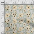 thumbnail image 2 of oneOone Silk Tabby Light Beige Fabric Floral Diy Clothing Quilting Fabric Print Fabric By Yard 42 Inch Wide, 2 of 4
