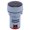 Red, variant on UsilkU AD16-22DSV Voltage Signal Indicator Light Panel Digital Meter 60-500V AC Green Color for Industrial Control Equipment Measurements (2.76 inches / 7 cm)