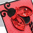 thumbnail image 4 of Troquel metálico GANPUB mariquita shaker para scrapbooking, 4 of 5
