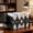Black, variant on CaiYueKe Adjustable Book Ends, 6.5" Tall Heavy Duty Metal Adjustable Bookends Book Holders Organizer with Removable Pen Holder Tray and 6 Hook-up for Heavy Books Desk Office Home