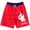 Pikachu Red, variant on Pokemon Charmander Ivysaur Pikachu Wartortle Big Boys Swim Trunks Bathing Suit 8
