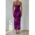 thumbnail image 2 of Vestido PRETTYGARDEN Strapless Bodycon Maxi Morado S, 2 of 7