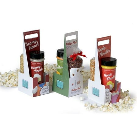 Popcorn Gift - Dynamic Duo Popcorn Gift SetZesty Cheddar Meets Vintage Red