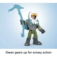 thumbnail image 4 of Imaginext Jurassic World Owen Grady & Blue, Track & Trail Dino Pack, 12-Piece Dinosaur Toys, 4 of 6