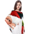 thumbnail image 4 of Santa Claus Light and Breathable Chiffon Yarn Silk Scarf - Translucent 180*73 Size for Women, 4 of 6