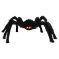 thumbnail image 2 of Hvmvliv Halloween Decorations Halloween Glowing Hairy Spider Decorations Realistic Scary Spider Props Decoration for Indoor and Outdoor Decoration (Red), 2 of 3