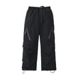 thumbnail image 2 of Kids Windproof Waterproof Trousers Kids Hiking Pants Warm Lined Winter Clothes Snow Pants Boy Size 2-13 Years, 2 of 9