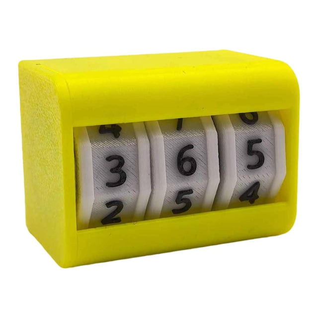 lionlar Life Counter Study Reminder Goal Setting Timer for Board Game Goals Students Yellow
