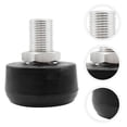 thumbnail image 1 of HOOWIFFY Rubber Roller Skates Brake Block Adjustable Height Quick Stop Stability 1Set, 1 of 8
