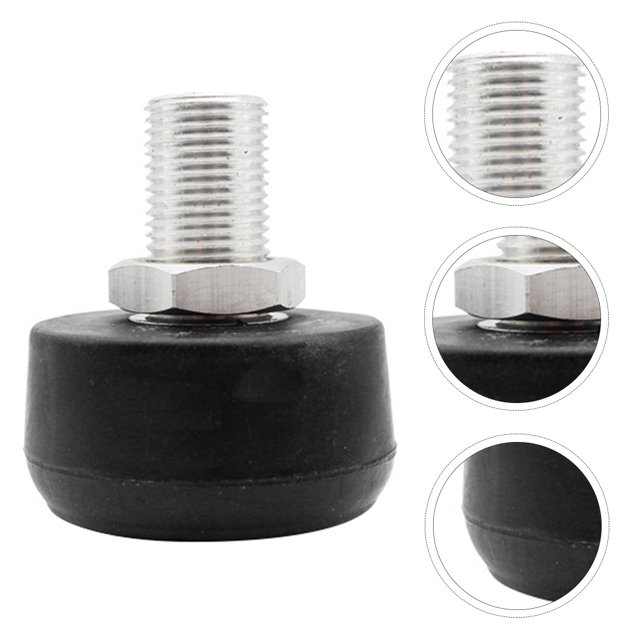 HOOWIFFY Rubber Roller Skates Brake Block Adjustable Height Quick Stop Stability 1Set