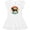 AA-White, variant on Inktastic Bloodhound Dog Lover Girls Baby Dress