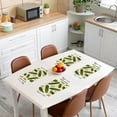 thumbnail image 3 of Pickle Table Mats Placemat 12"x18" Cartoon Cucumber Placemats Set of 4 Green Vegetable Placemats for Dining Table Indoor Outdoor Kitchen Kawaii Decor Table Place Mats, 3 of 4