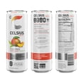thumbnail image 2 of Celsius Fizz Free Peach Mango Green Tea, Sugar Free Energy Drink, 12 Fl Oz (Pack Of 12), 2 of 5