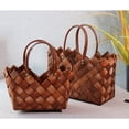 thumbnail image 4 of CATIEBYE Hand Woven Basket for Home Decoration, Storage Organizer, Hotel Use, 1 Pack, 4 of 6