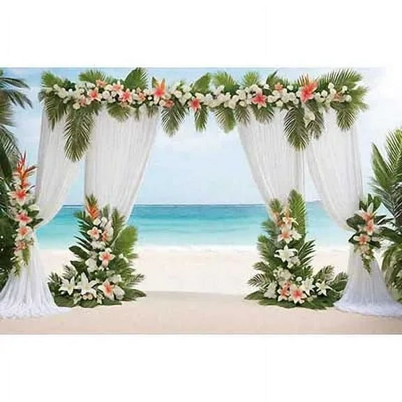 Flowers Wedding Background Photography Outdoor Plants Lawn Photoz Backdrop Childr Studio Photobooth Accessories