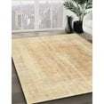 thumbnail image 3 of Ahgly Company Machine Washable Indoor Rectangle Contemporary Brown Gold Area Rugs, 5' x 7', 3 of 7