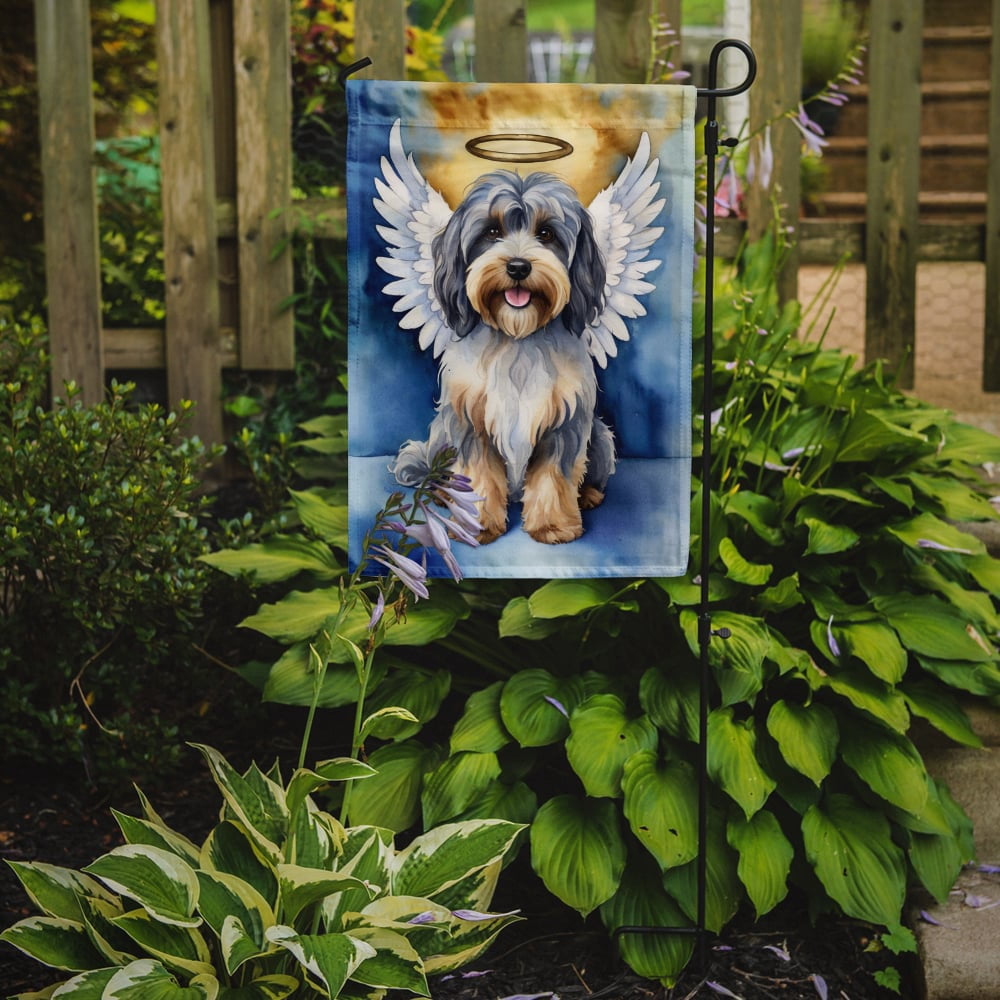 Tibetan Terrier My Angel Garden Flag 11.25 in x 15.5 in