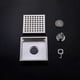 thumbnail image 4 of INOX Floor Drain 1 Pcs Stainless Steel Drain15Cm*15Cm Square Filter Deodorant Anti Backflow Water Leakage 15Cmb, 4 of 4