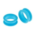 thumbnail image 2 of 10x Barber Hairdressing Shears Scissors Finger Ring Grips Inserts Scissor Finger Light Blue, 2 of 9