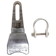 Axia Alloys Silver Light Bar Mount w/ 8mm Slot .750 Longer + 1.625" Clamp