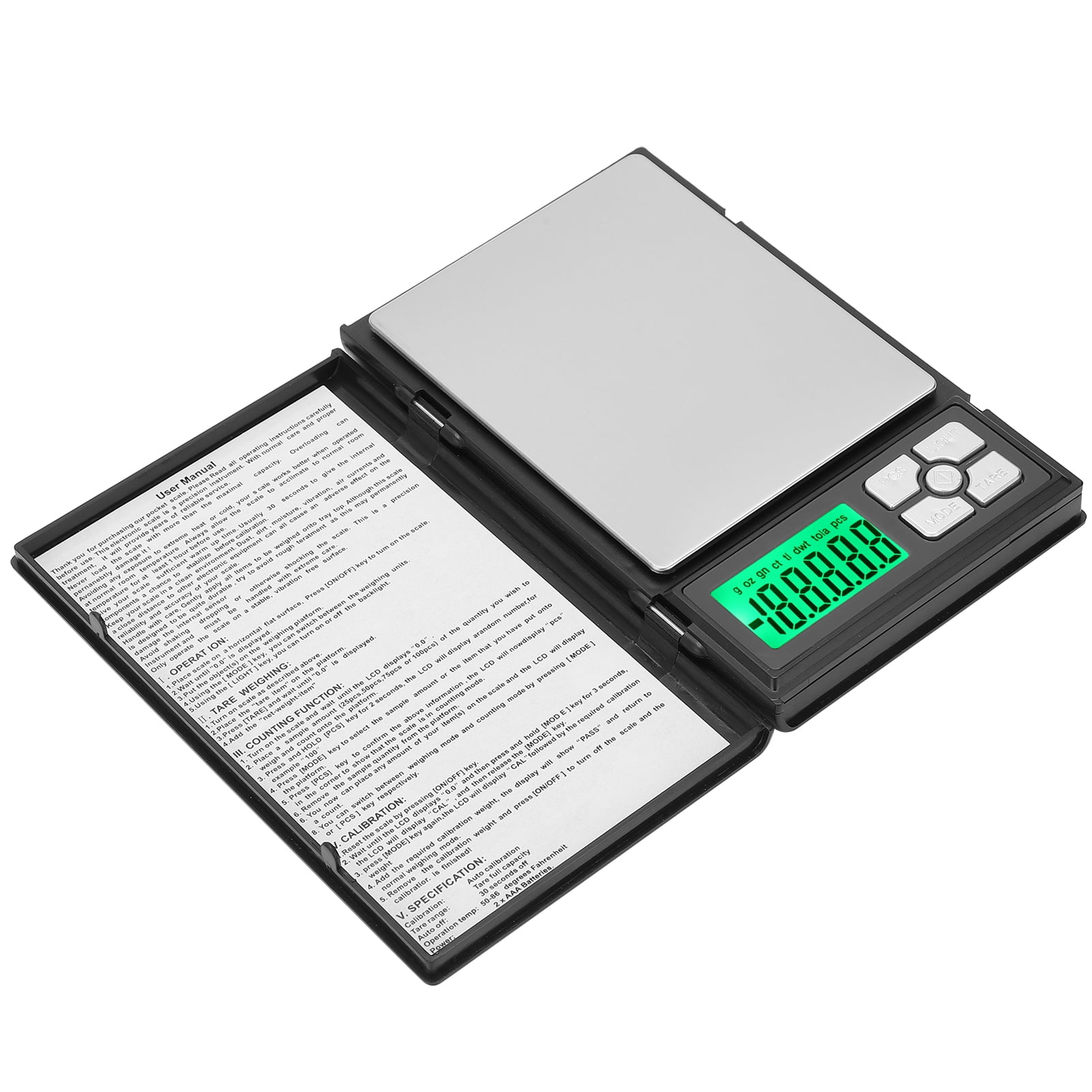 Loewten Digital Scale, Calibration Food Scale, For Baking 0.01g