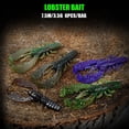thumbnail image 4 of 6 Pcs Appâts Homard avec Parfum Leurre Attractif 7.5cm/3.5g Flottant Appât Homard Faux Matériel de Pêche, 4 of 7