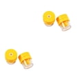 thumbnail image 4 of Seitruly Herramienta de limpieza de lentes de contacto ABS, portátil, profesional, para acampar, viajar, senderismo, reemplazo de lentes, caja Amarillo 2piezas Seitruly CBP444173, 4 of 5