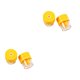 thumbnail image 1 of Vogacara Herramienta de limpieza de lentes de contacto ABS, portátil, profesional, para acampar, viajar, senderismo, reemplazo de lentes, caja Amarillo 2piezas Vogacara CBP444173, 1 of 5