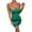Green, variant on FJUCHAI Women's Slip Dress,Spaghetti Strap Dress Dress Basic Adjustable Under Mini Dress