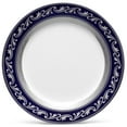 thumbnail image 3 of Noritake Crestwood Cobalt Platinum Set of 4 Accent/Luncheon Plates, 3 of 6