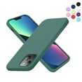 thumbnail image 1 of Entronix Funda de Silicona para iPhone 13, Suave Al Tacto, Antiarañazos y Antigolpes, Color Verde, 1 of 8