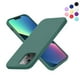 thumbnail image 1 of Entronix Funda de Silicona para iPhone 13, Suave Al Tacto, Antiarañazos y Antigolpes, Color Verde, 1 of 8