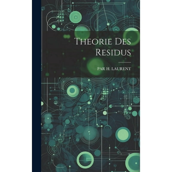 Theorie Des Residus (Hardcover)