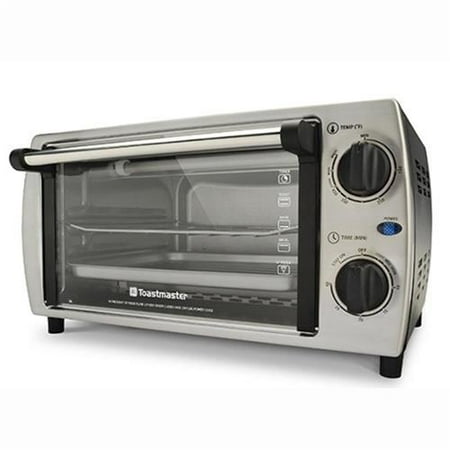 Toastmaster TM-103TR Stainless Steel 4 Slice Toaster Oven - Walmart.com
