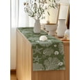 thumbnail image 5 of Table Runner 72 Inches Long for Kitchen Dining, Sage Green Coastal Dresser Scarf Farmhouse, Dining Table Decorations for Wedding/Parties, Starfish Coral Summer Beach Ocean 18 x 72 In, 5 of 8