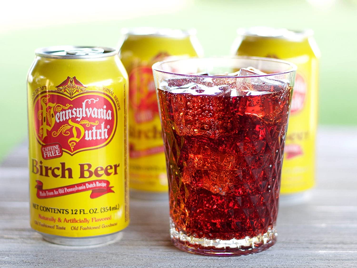 Pennsylvania Dutch PA Dutch Birch Beer by AmishTastes, Protected With High-Density Foam, 12 Oz. Pack of 6