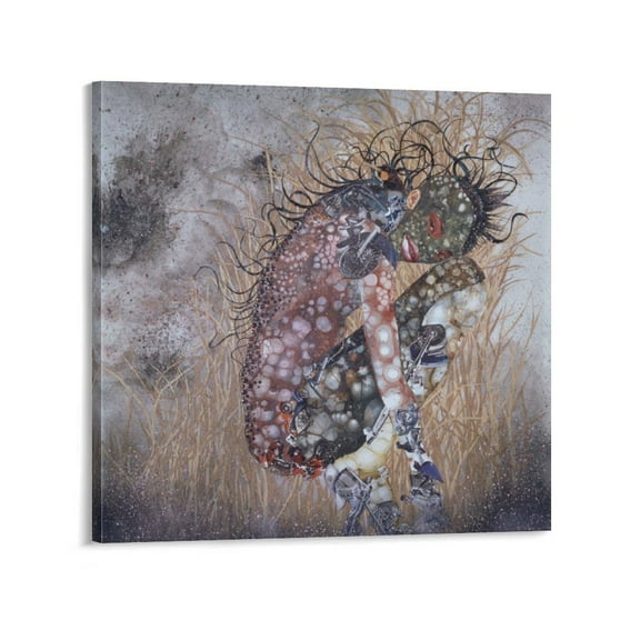 Wangechi Mutu Artist Poster Painting Visual Arts Picture Print Wall Art Poster Painting Canvas Posters Artworks Gift Room Aesthetic 28x28inch(70x70cm)