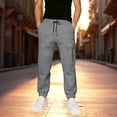 thumbnail image 2 of ZXLBBD Boys' Jogger Pants with Zipper Ankle Loose Fit Sports Sweatpants for Kids Comfortable Playwear Fashion Casual Daily Wear,Grey,Size 13 Y-14 Y, 2 of 5