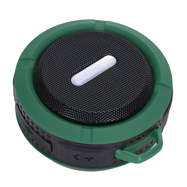 Mini Altavoz, Impermeable, Portátil, Manos Libres, Estéreo, , Botones De Funcionamiento Con Ventosa, Hebilla Para Colgar Para Deportes Al Aire Libre