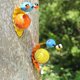 thumbnail image 5 of Decoración de jardín, bonito caracol de Metal, arte para patio, césped al aire libre, ornamento para Patio, decoraciones para valla para exteriores, juego de 2 (amarillo, naranja), 5 of 5
