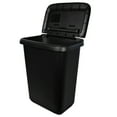 Hefty 20.4 gal Dual Function XL Plastic Divided Kitchen Trash Can
