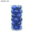 thumbnail image 2 of FloreceBien 24 Piezas Adornos de Bolas de Navidad Inastillables de 6 cm para Decoración de Fiesta de Cumpleaños de Boda de Árbol de Navidad, 2 of 5