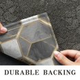 thumbnail image 6 of Gray White Gold Marble Pattern Door Rugs,Washable Non Slip Door Mats Indoor,Decorative Door Mats,Entry Mat Indoor for Entrance,Bedroom,Kitchen,Bathroom,17"x30", 6 of 6