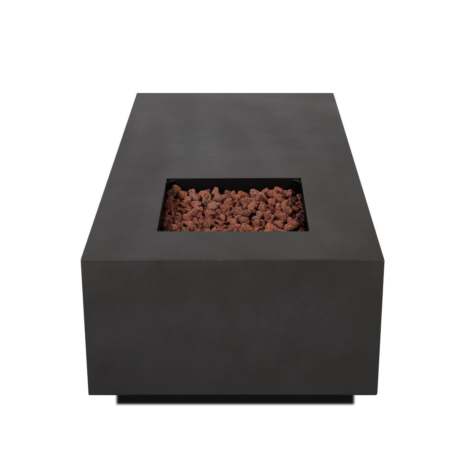 Lakeview Treme 60-Inch Rectangle Propane Gas Fire Table - Weathered Slate - SC-C580LP-WSLT