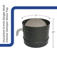 thumbnail image 2 of DAMPER SECTION6"BLK PIPE (Pack of 1), 2 of 12